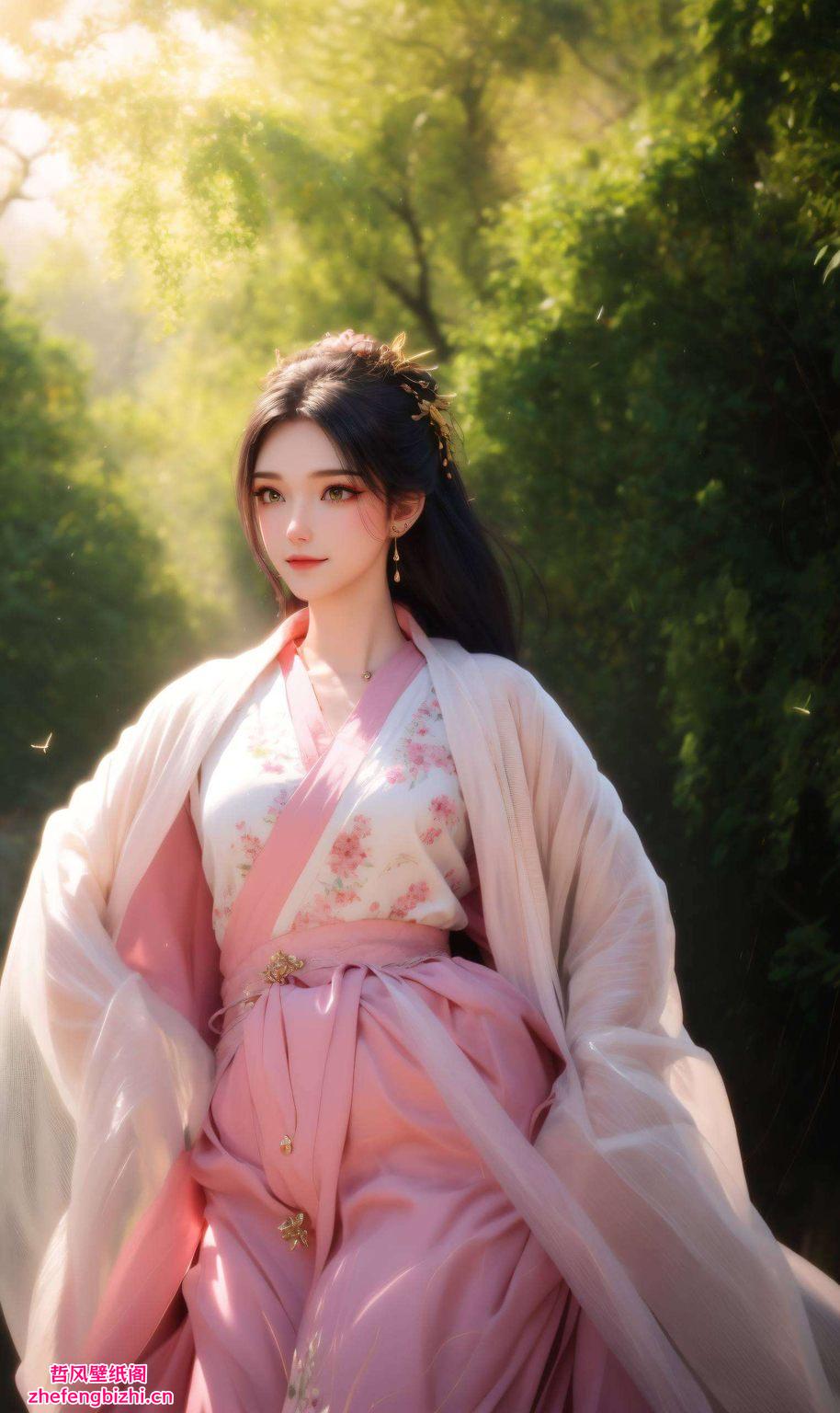 她的每一次出场都如1080p的超清壁纸以她的绝美形象为灵感