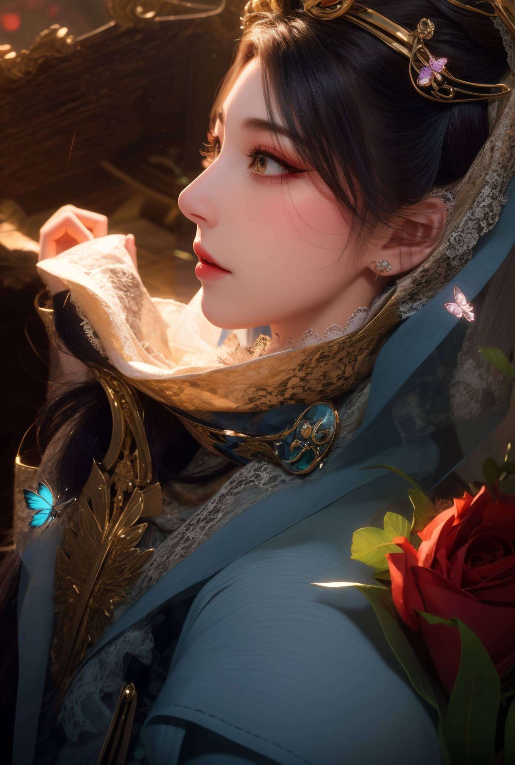 成为了超高清4K桌面图片的新宠让她的每一次凝视都仿佛穿透屏幕