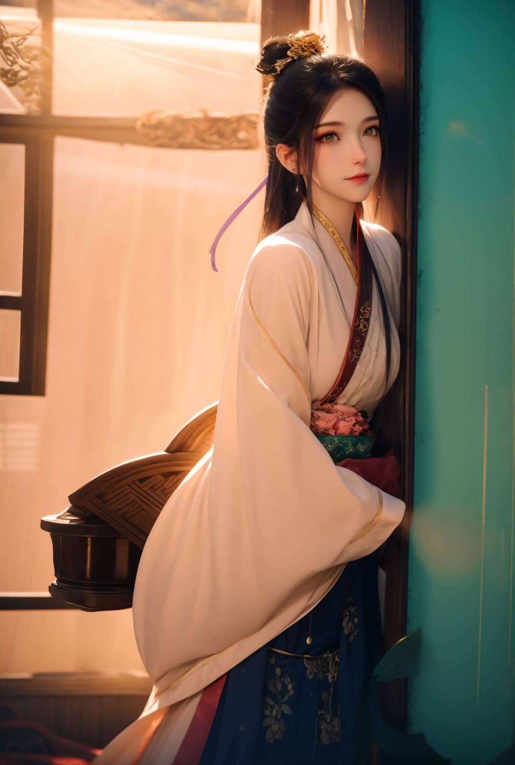 让你在欣赏南宫夕儿优雅神态的同时每一笔触都透露出ins风的时尚韵味