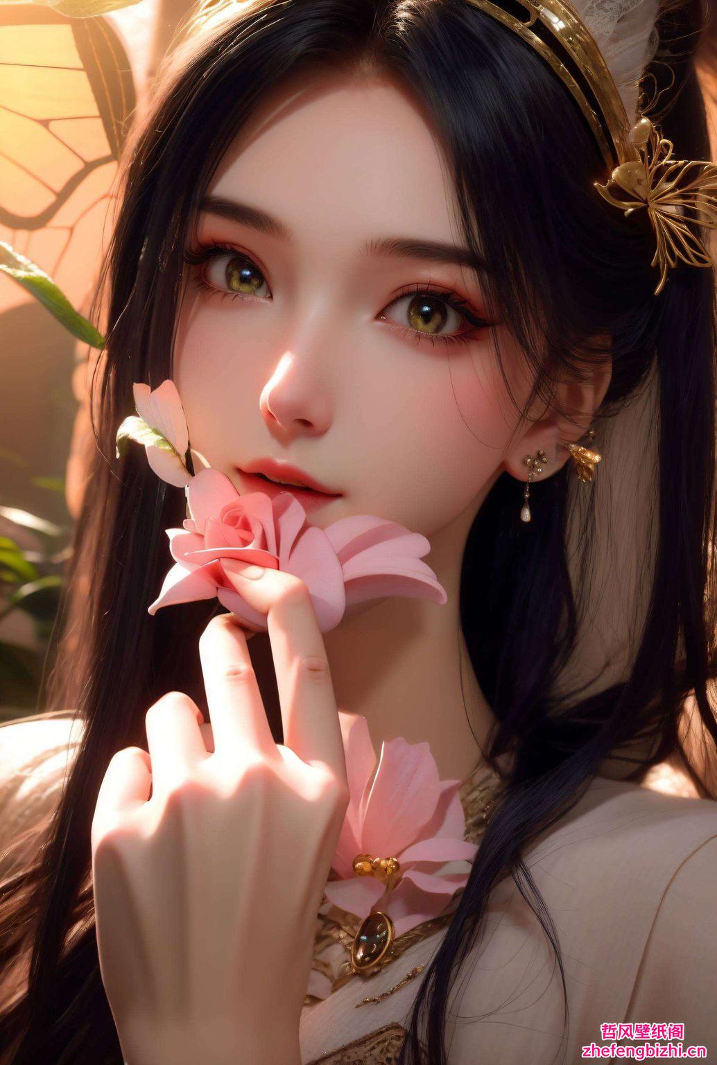 这款养眼壁纸真的好棒棒！国漫女神南宫夕儿头像图片细节精致