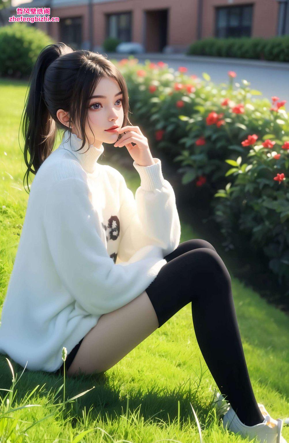 仿佛诉说着不为人知的故事在清新民族风的画卷中