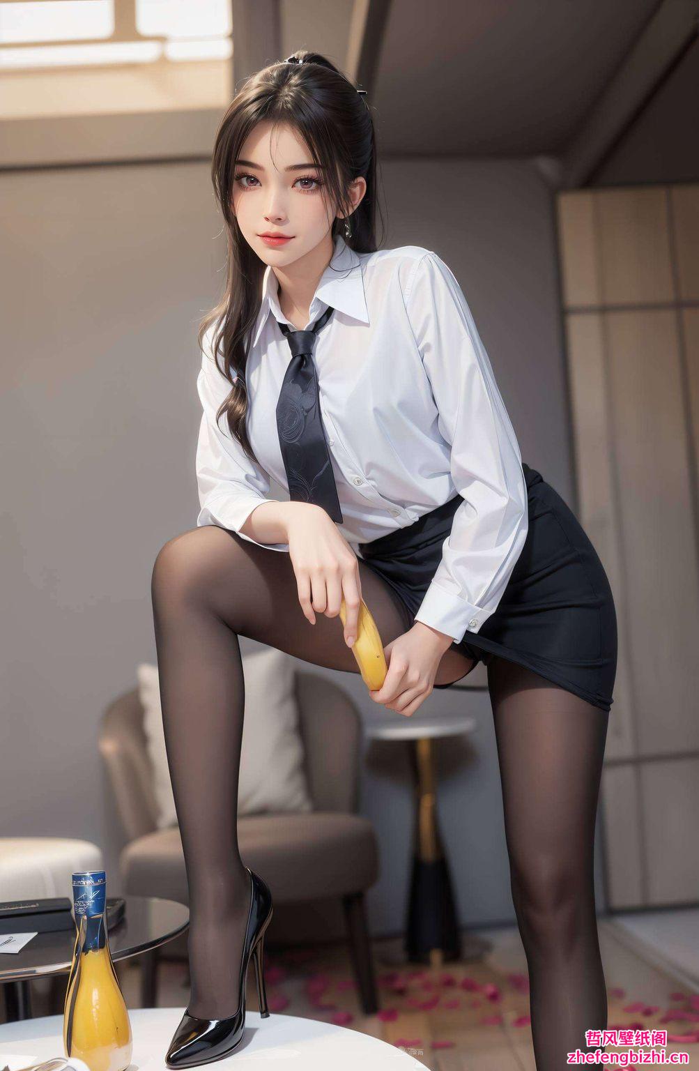 可爱得让人忍不住多看一眼她的长腿在画面中更显灵动与娇俏