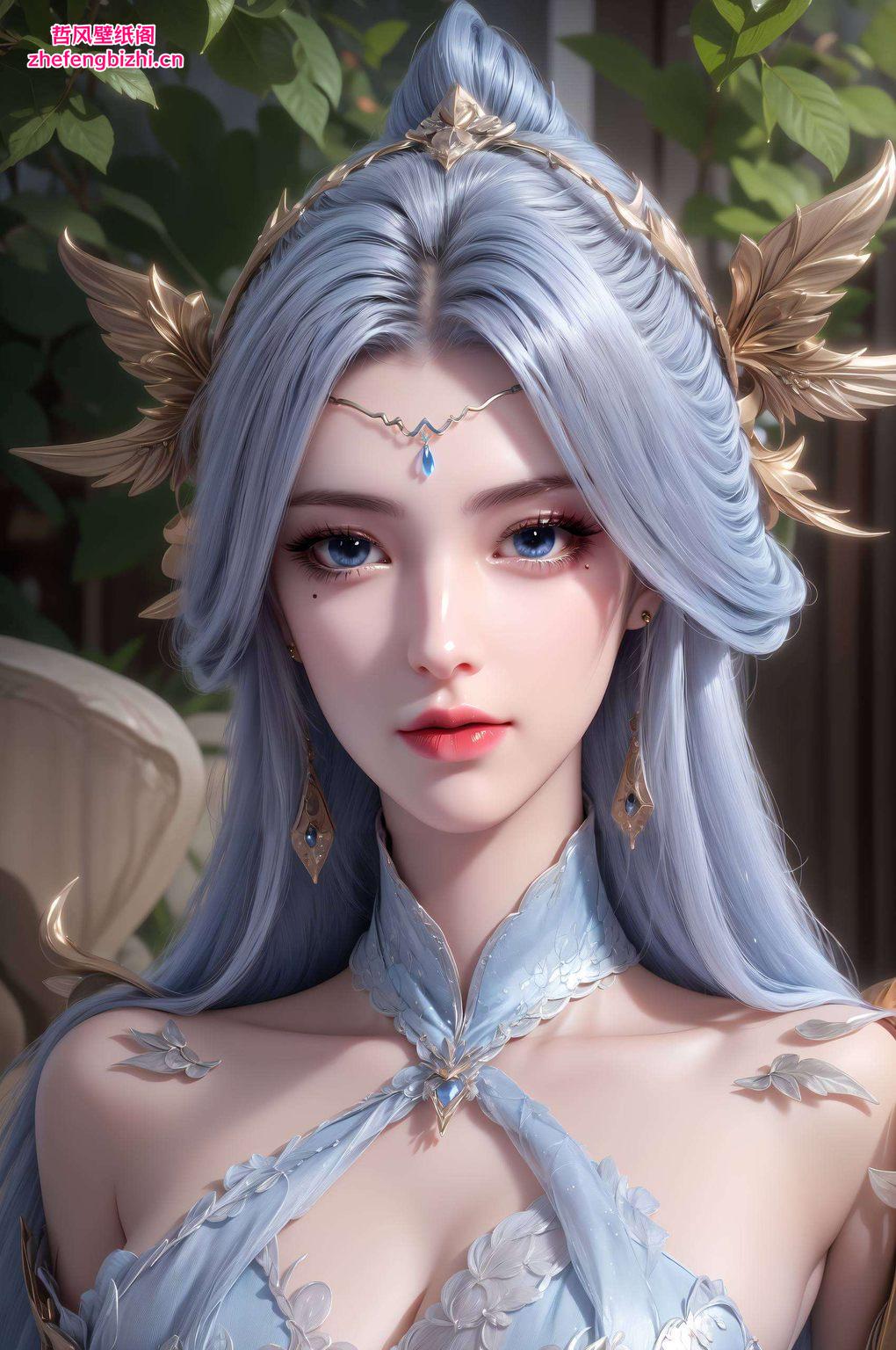 绘制国漫女生宁雨蝶雨蝶轻舞