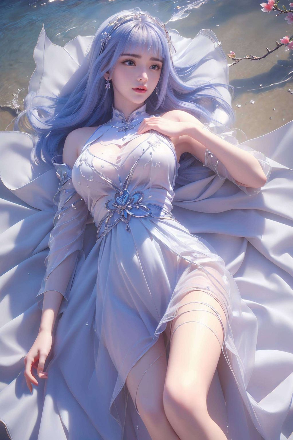 犹如1080p壁纸上的炫彩动物细腻的国漫画风