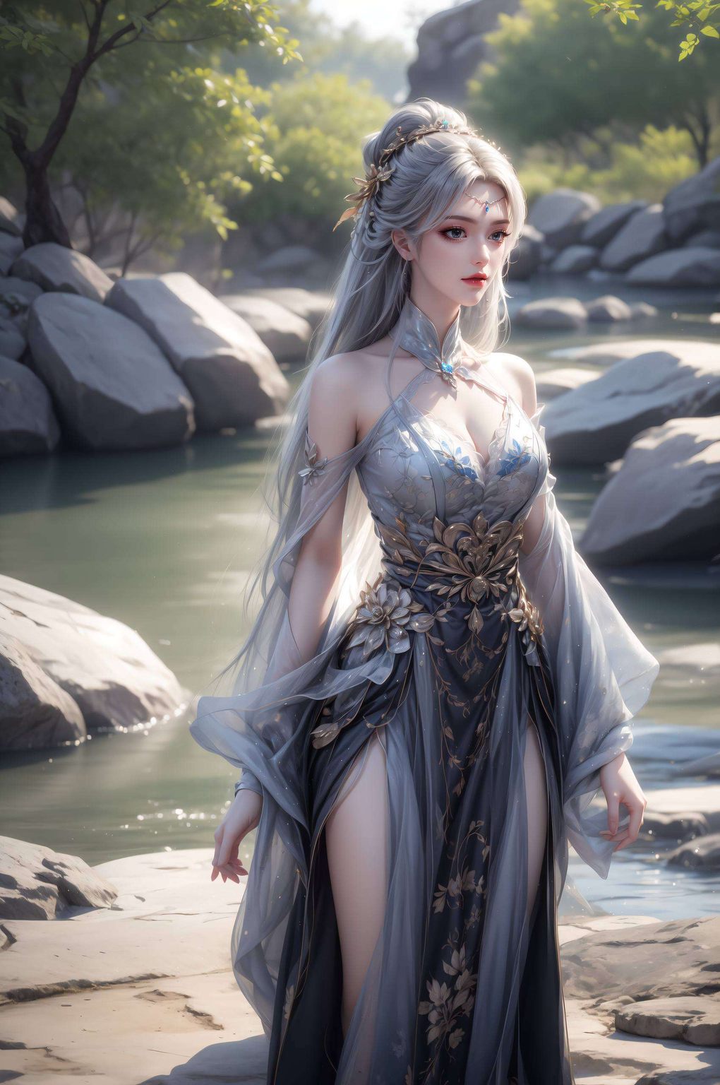 将古典美与现代风格完美融合细腻的画面