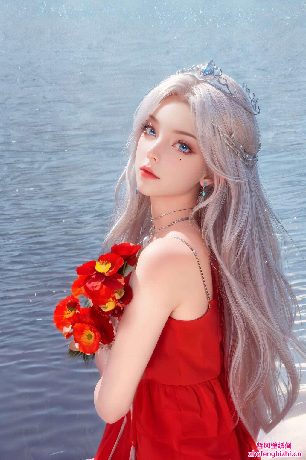 让你的手机壁纸焕发独特光彩以宁雨蝶建模对比