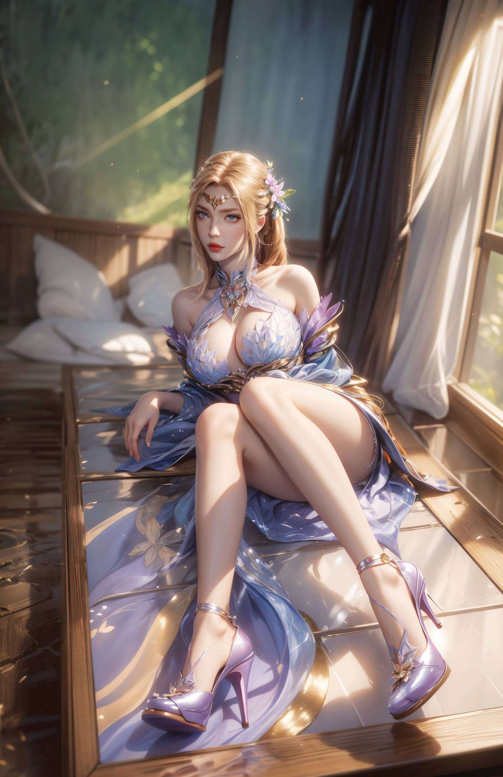 竖屏全收录雪域中的绝世佳人