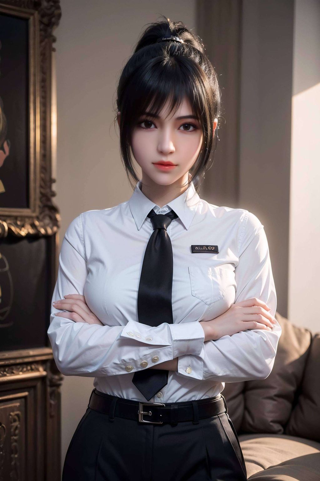 为你的设备增添一抹独特的风采这款4K高清国漫女主AI动漫壁纸