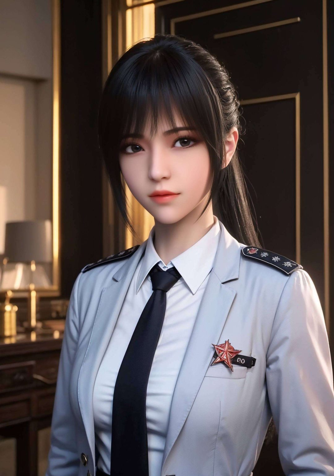 以雄兵连琪琳的绝美形象为主题为你的桌面带来别样的视觉盛宴