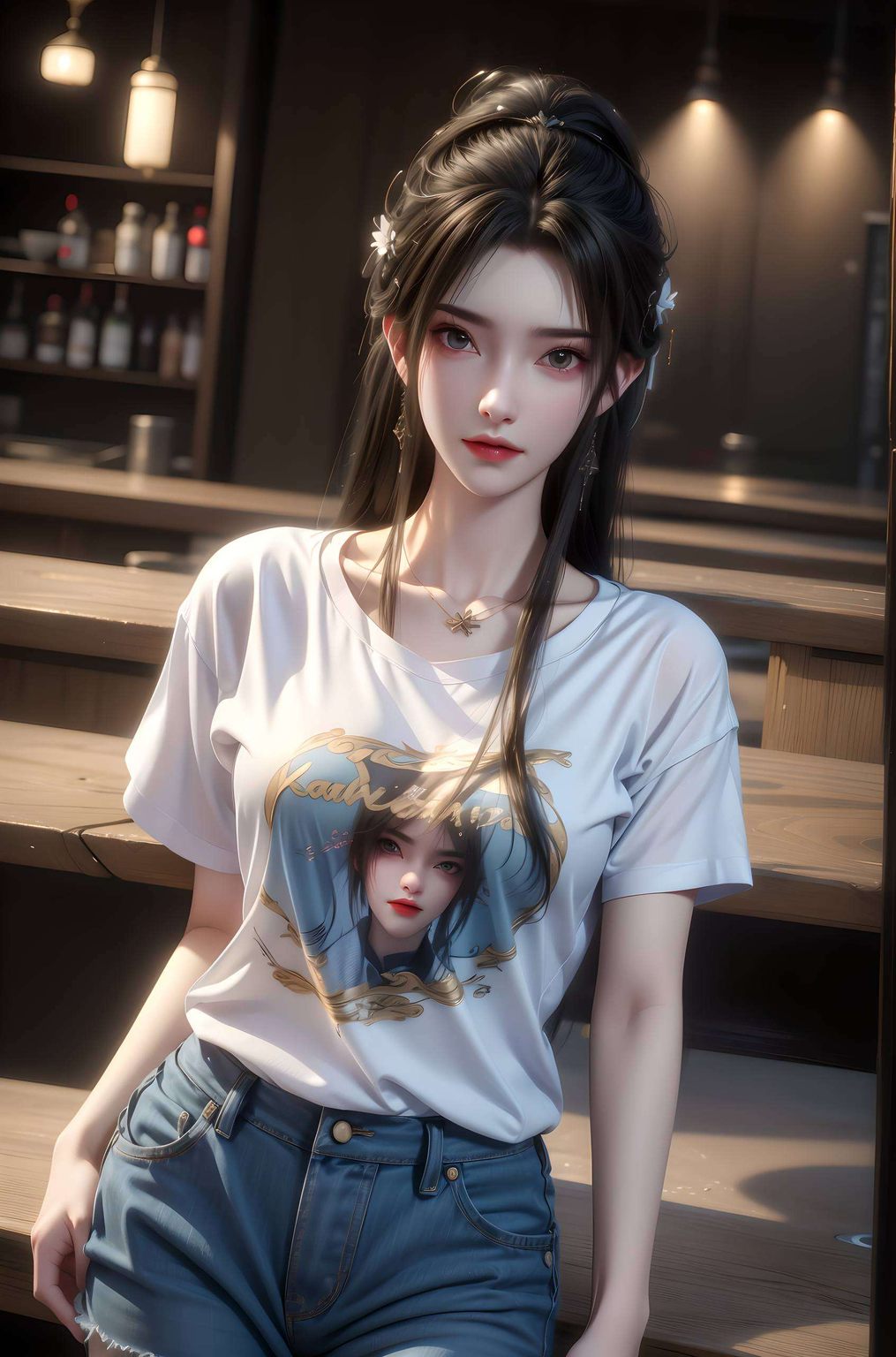 清漪让她的魅力在每一次滑动间绽放光彩