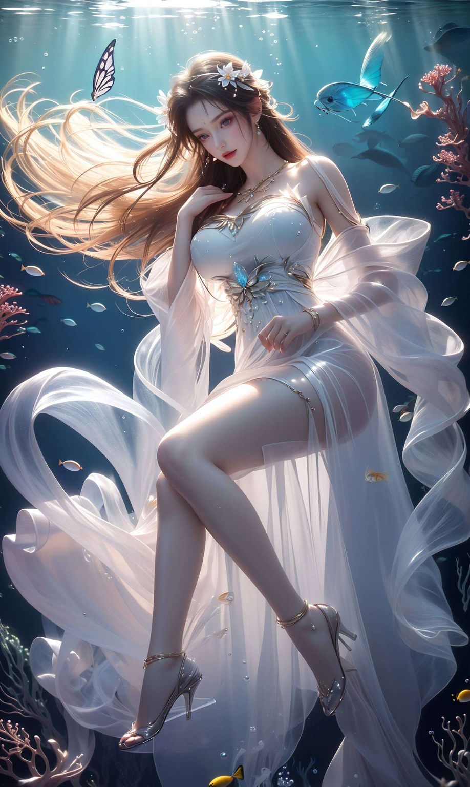 既现代又充满艺术感以她的超清横屏壁纸形象