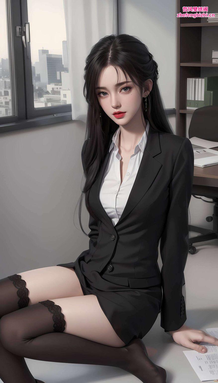 高清的壁纸图片以她的灵动与智慧