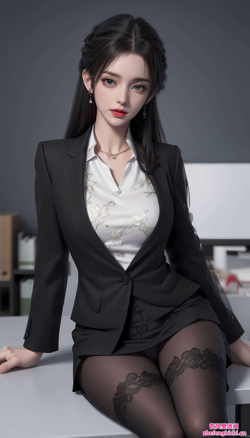 这款国漫风格动态壁纸犹如画卷般展开