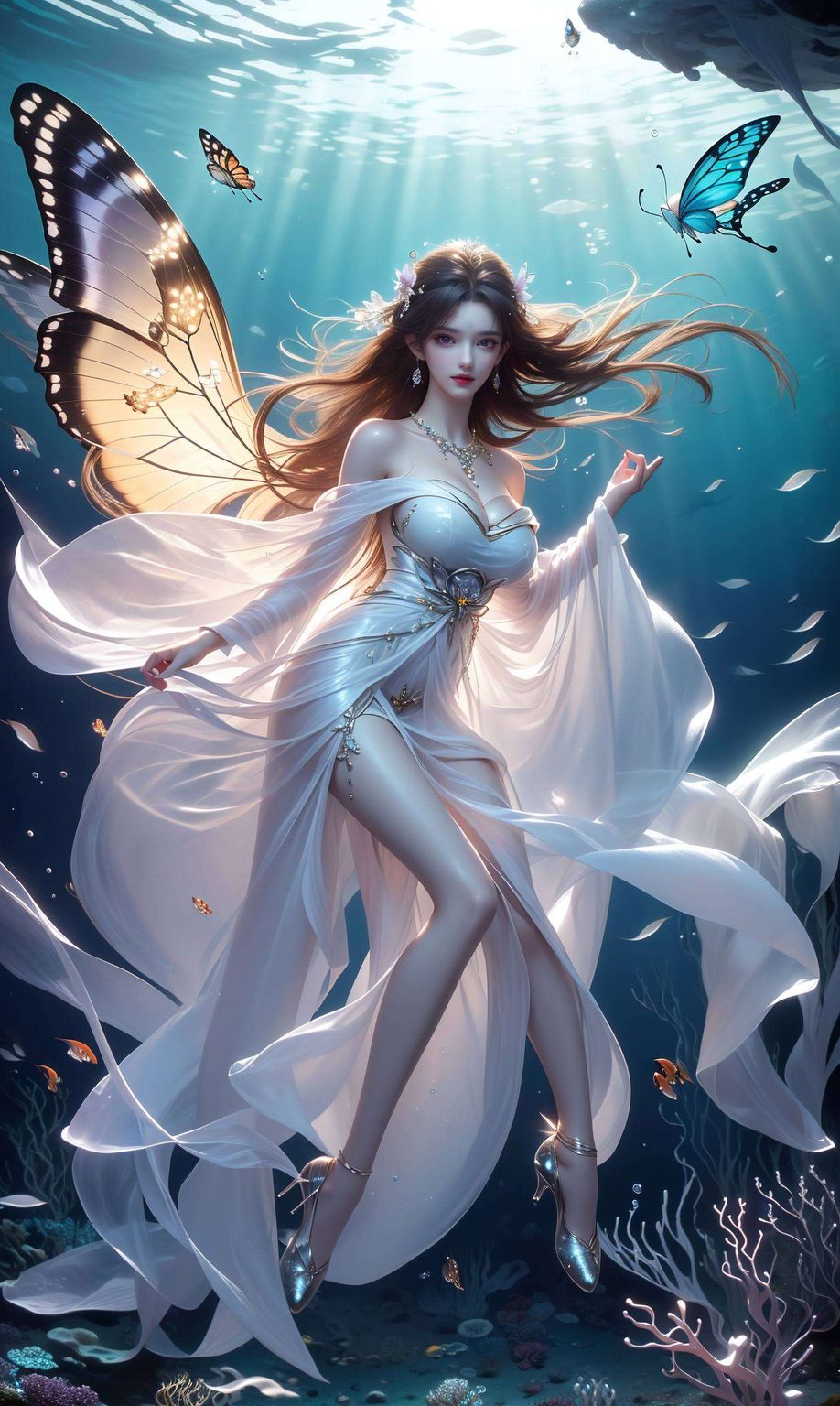 电脑桌面瞬间变身国漫美女画廊清漪新建模超清壁纸