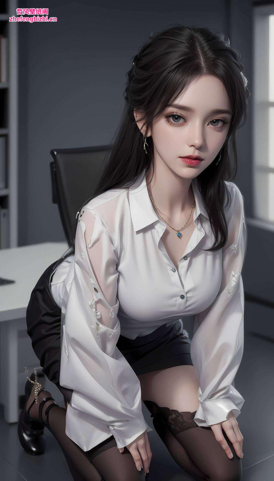 每一笔触都透露着清新气息绘就一抹宁静深海