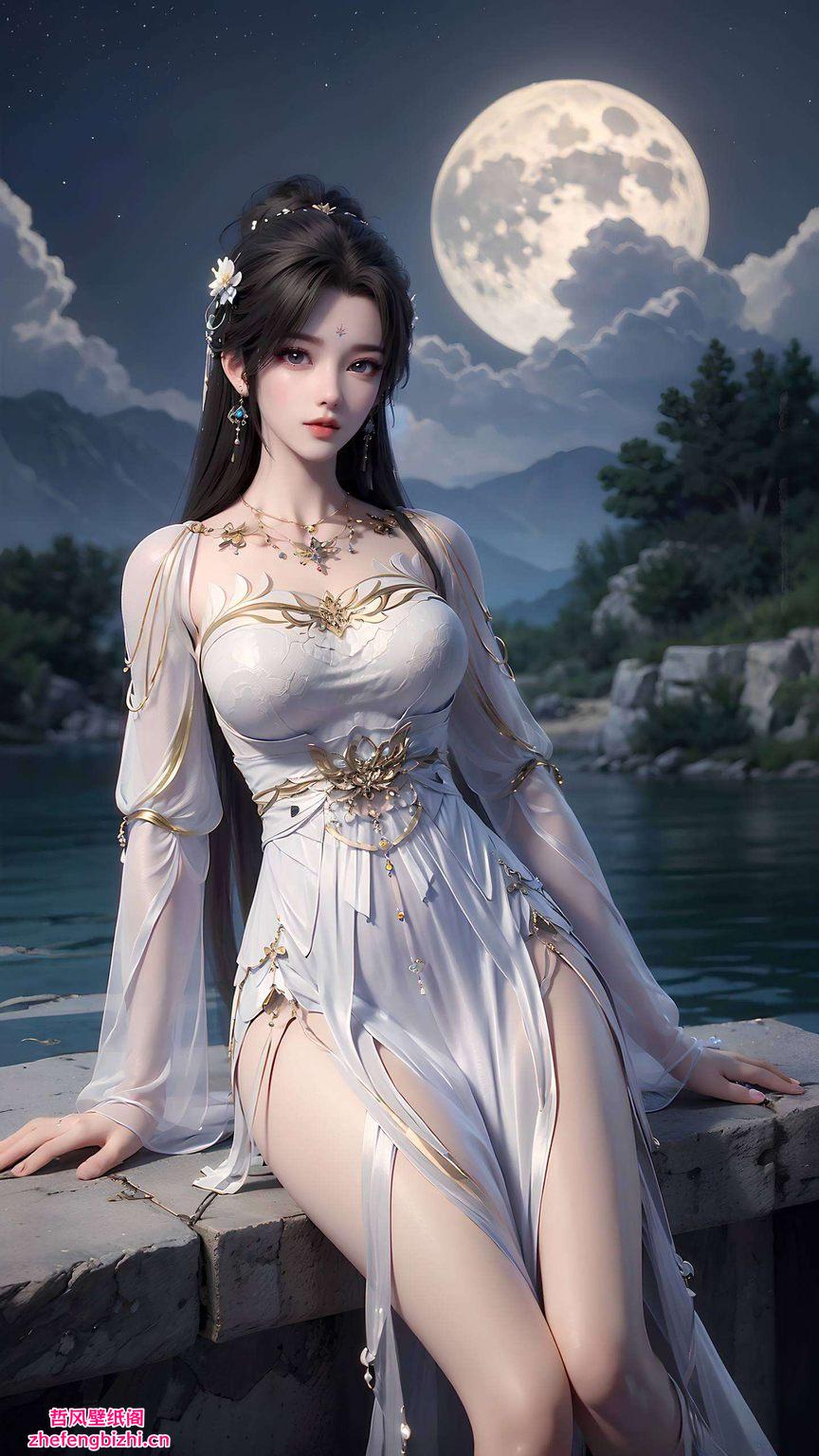 每一帧都是精心绘制清漪静态