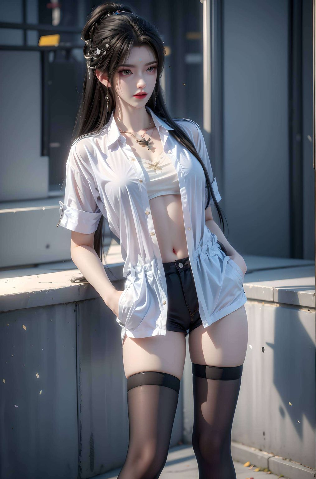 这款壁纸以细腻笔触描绘侧脸轮廓尽显独特藝術風格