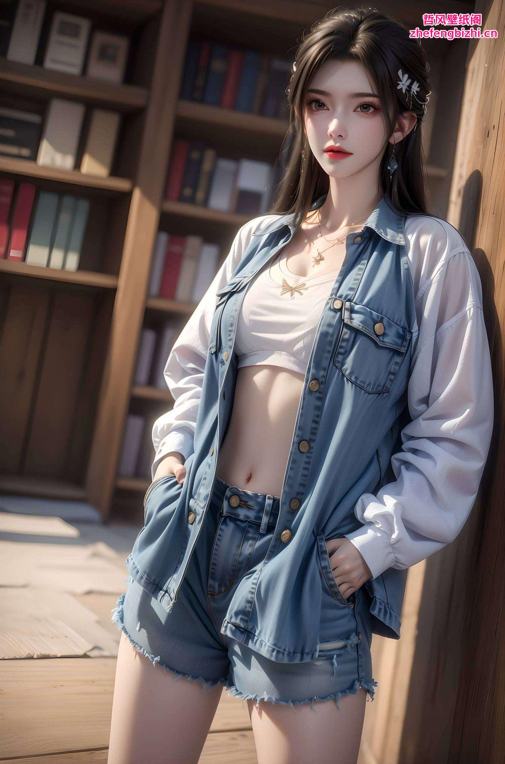 以东方元素的独特魅力这位虚拟女神