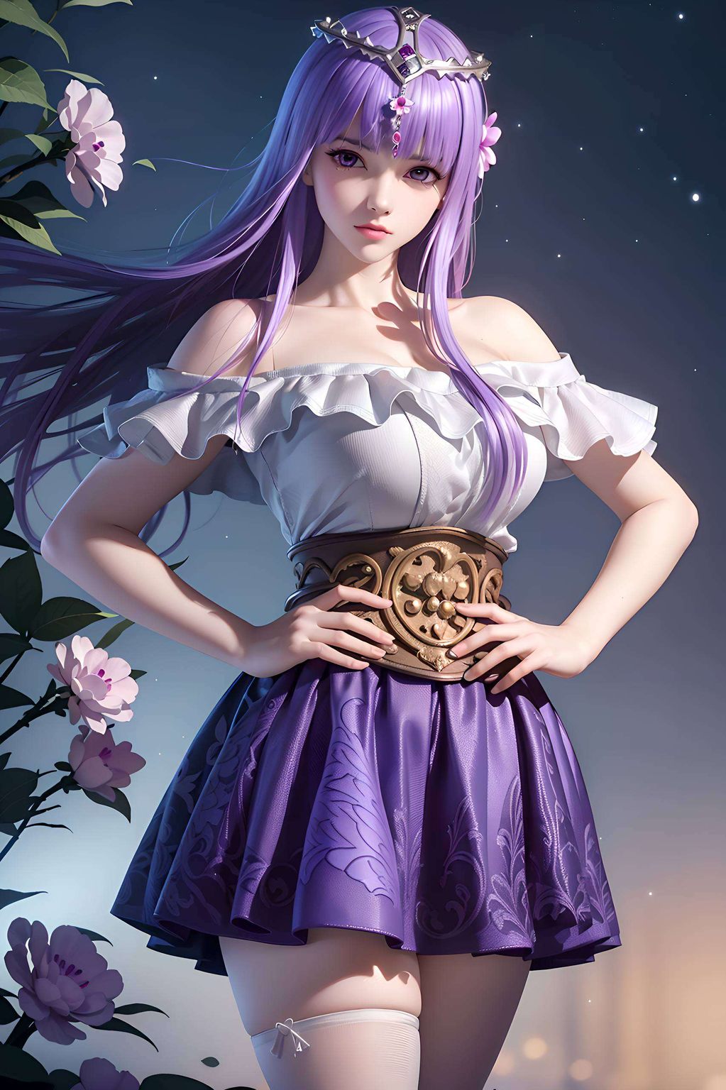 以少司命为主题的伤感民族风iPhone艺术壁纸描绘出少司命深邃的眼神与忧郁的气质