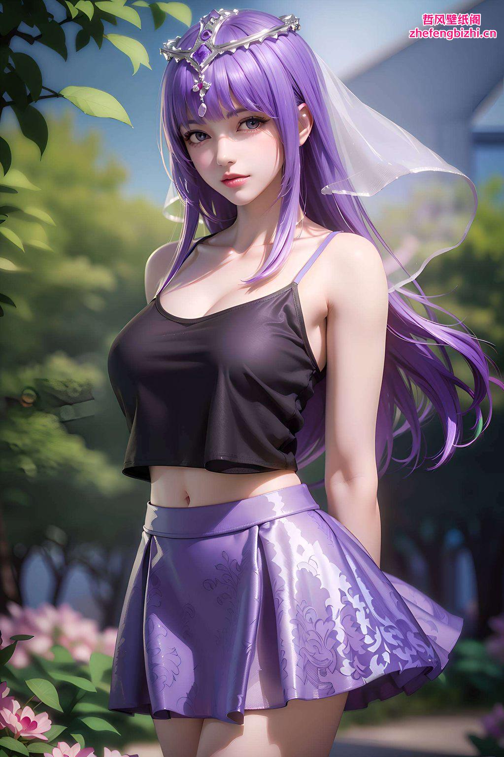 细腻描绘让这位国漫美女成为你手机屏幕上的独特风景线