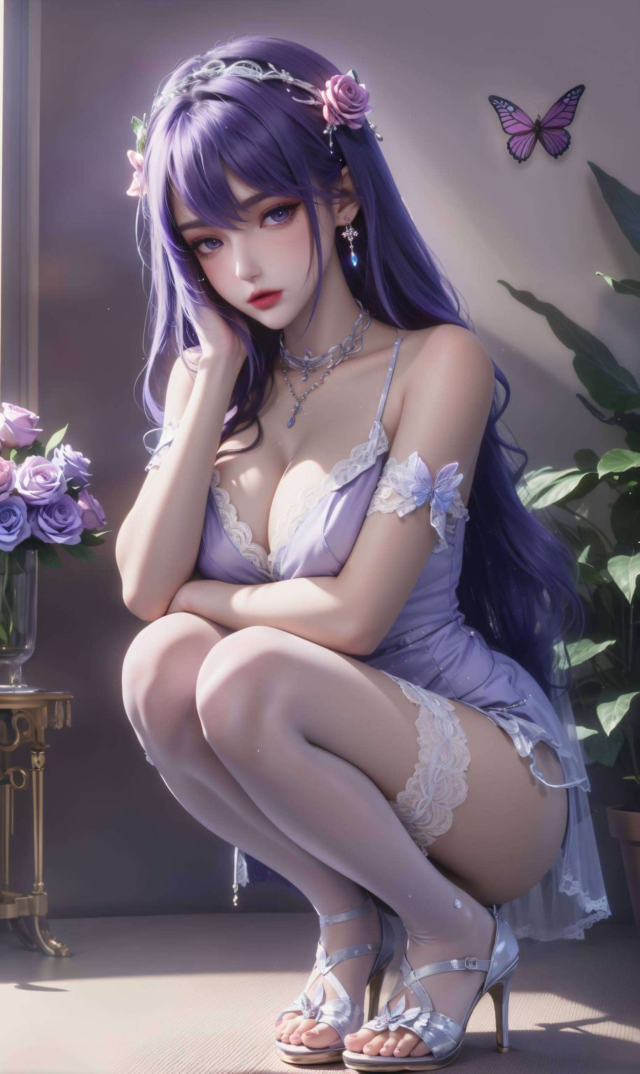 在这超清晰的2k高清国漫壁纸中圣采儿翩翩起舞