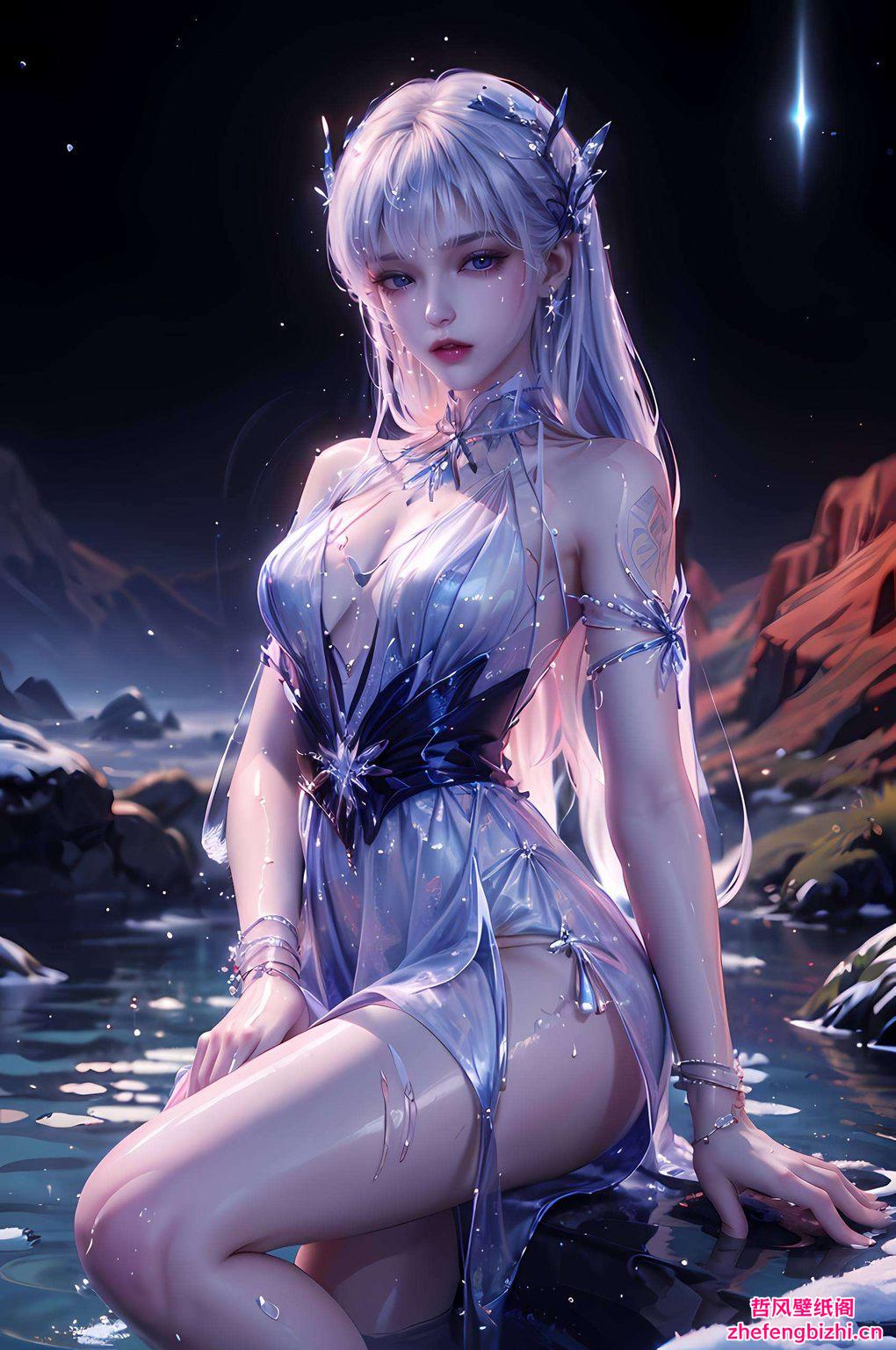 融合了神秘紫色的艺术壁纸营造出既梦幻又活力的视觉盛宴