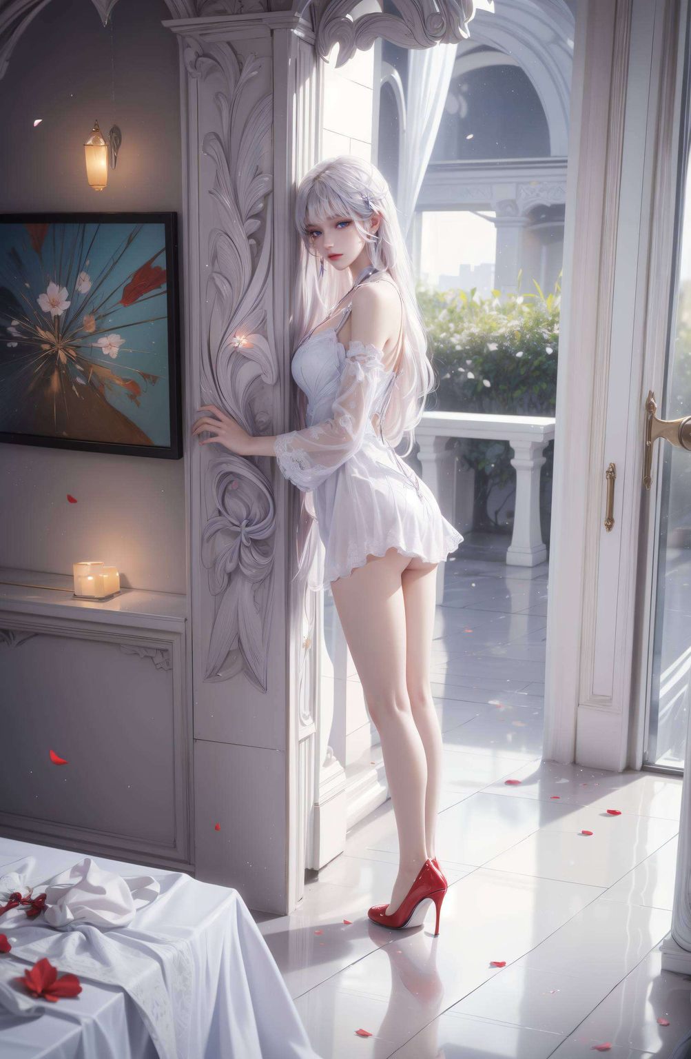 为你的手机带来帅气与柔美的双重享受以细腻的笔触勾勒出圣采儿的灵动神韵