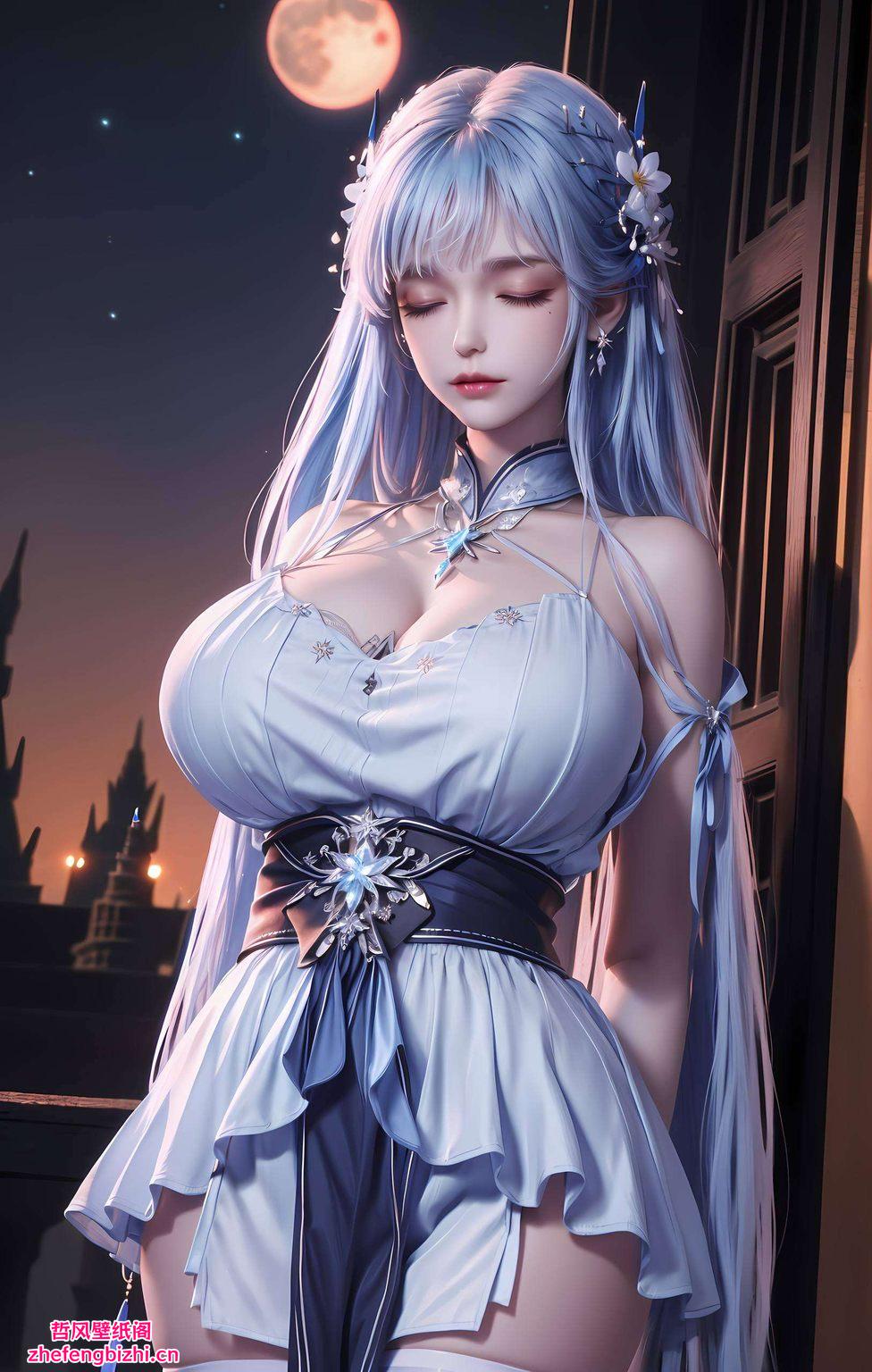 细腻的笔触、鲜明的色彩这款全屏壁纸以其超清画质