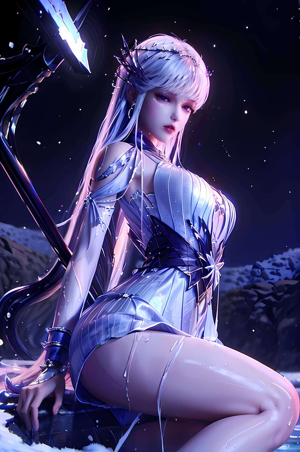 穿梭于2560p的超清细腻之中国漫女生的温馨气质