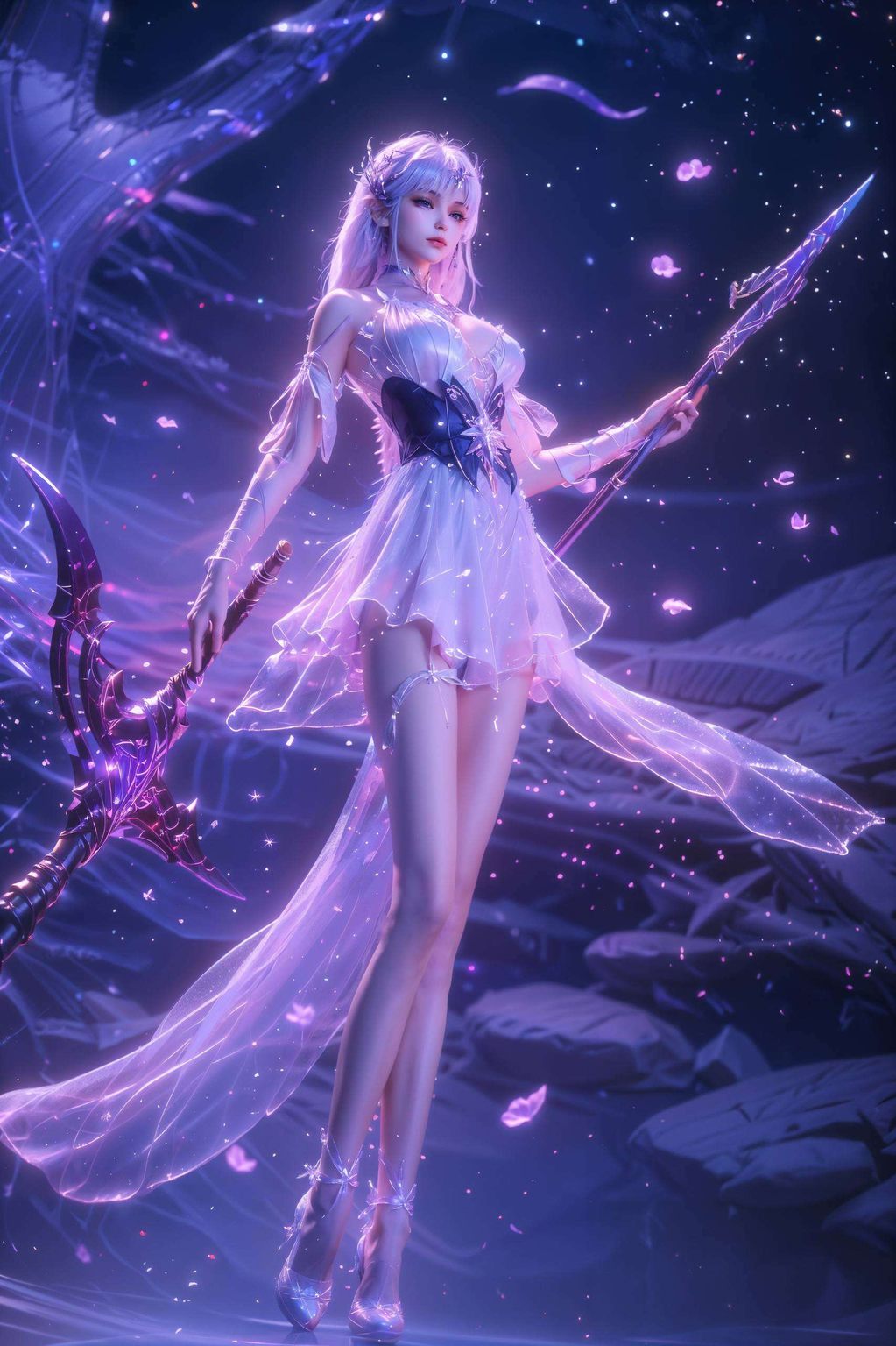 沉浸在圣采儿的魅力之中这款养眼壁纸精细建模