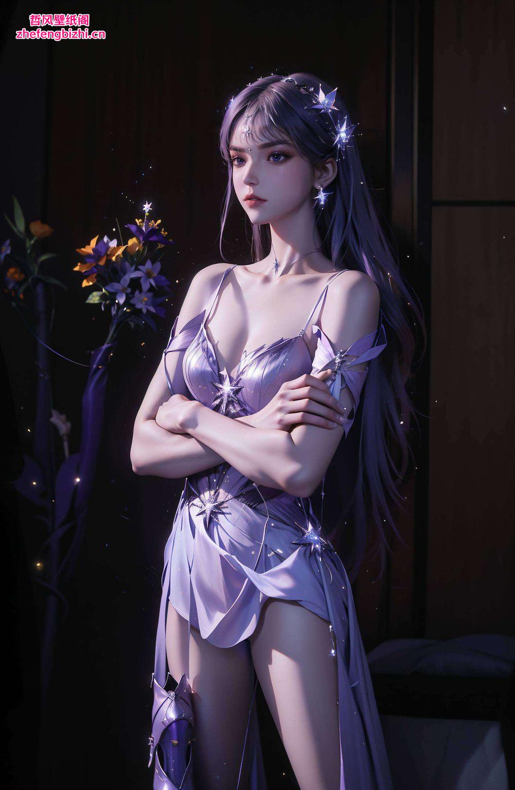 将二次元世界的魅力完美呈现仿佛能引领观者进入一个充满奇幻与力量的新世界