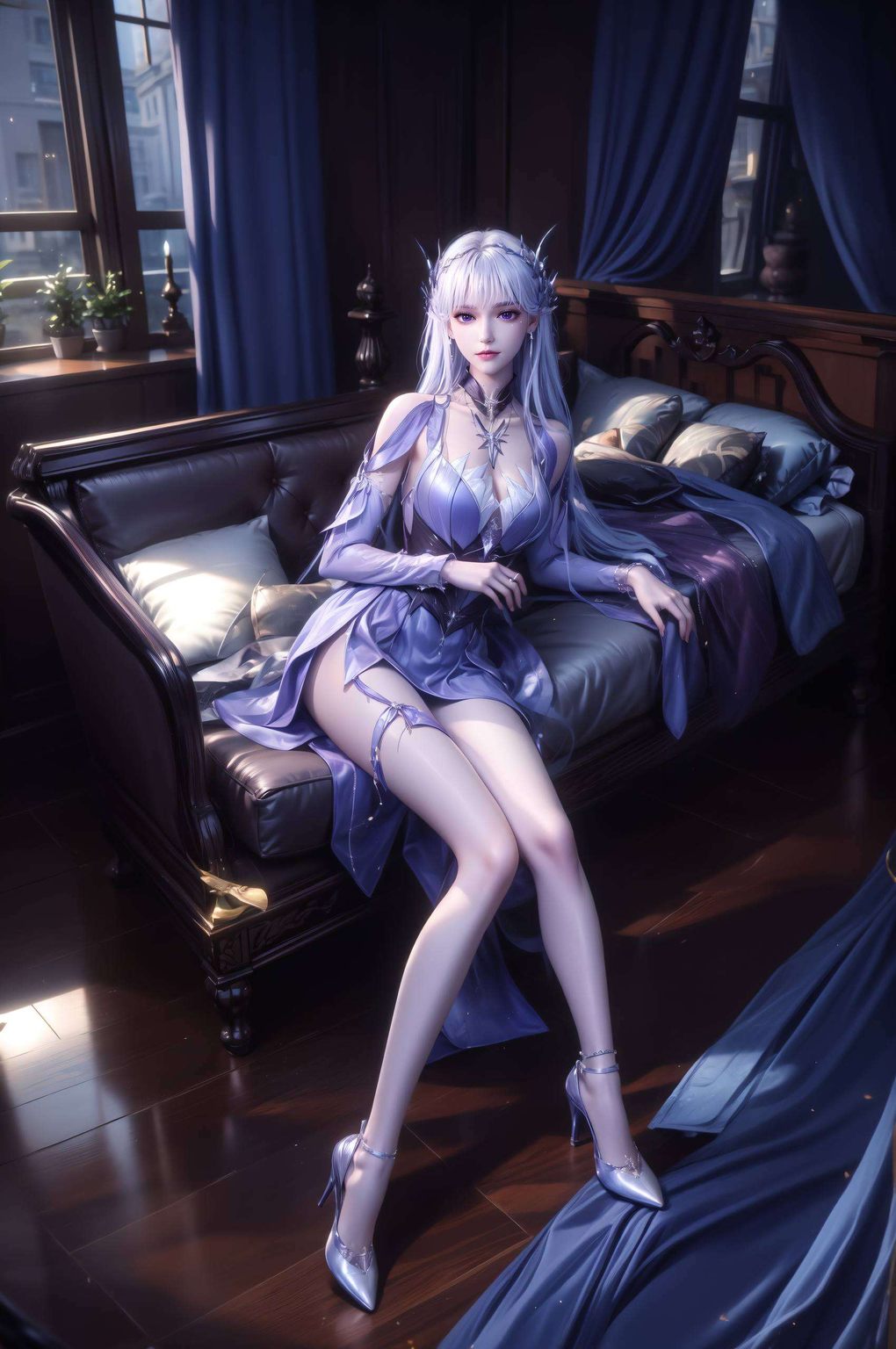 AI绘画人物动作生动绘制国漫之美