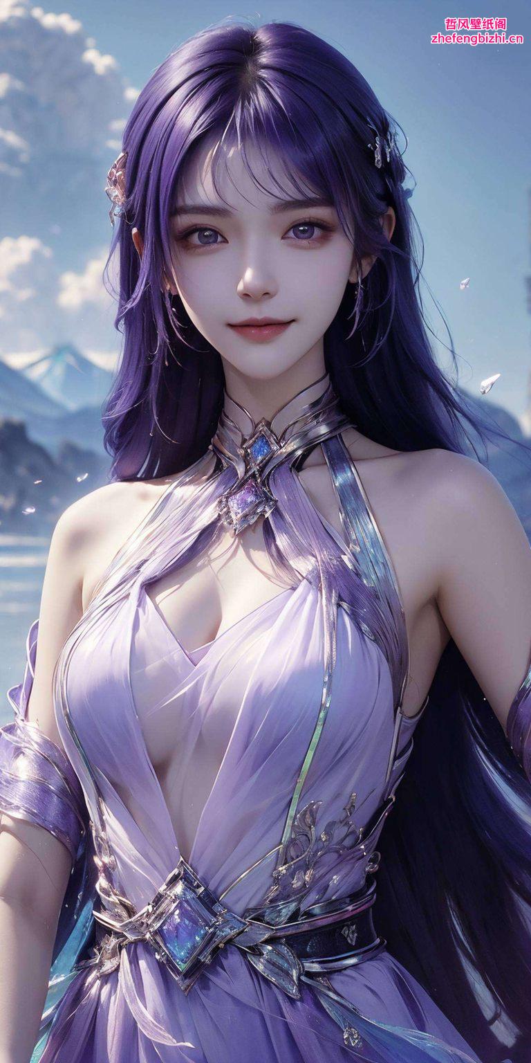 圣采儿4K壁纸以国漫美女的魅力