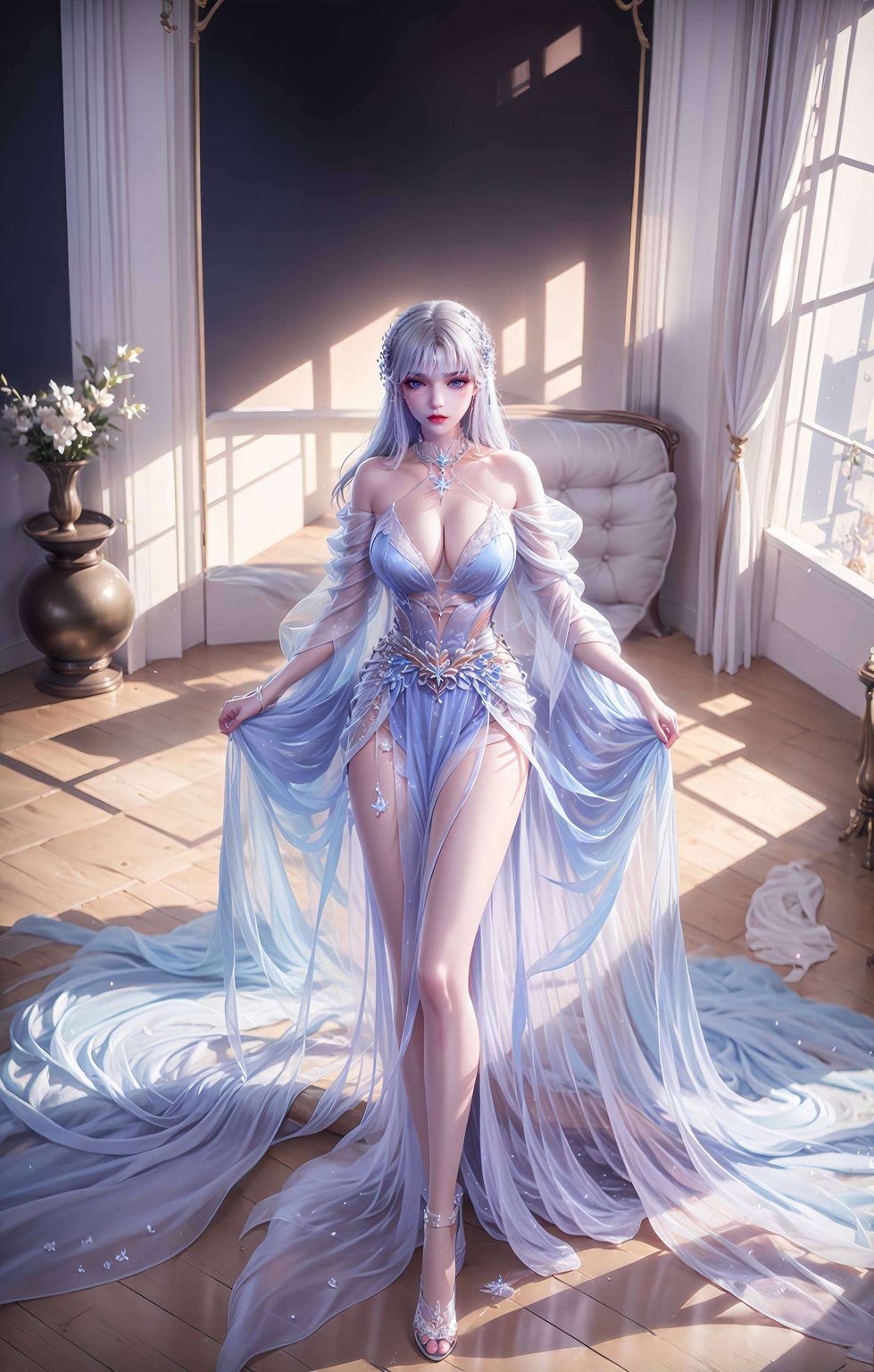 每一次凝视都仿佛能感受到她的温柔呼吸将圣采儿的魅力定格于每一寸像素