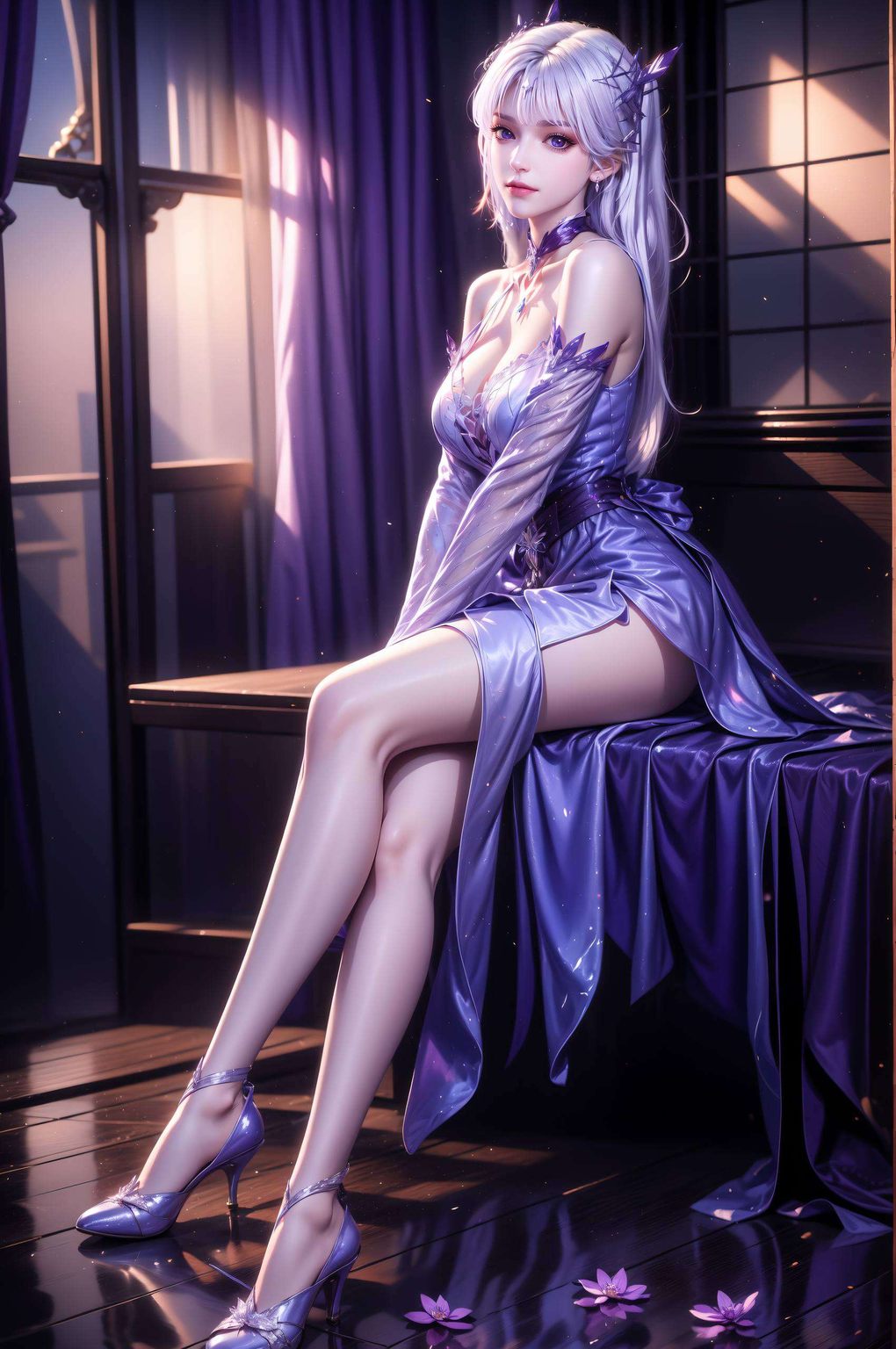 这款超高清2560p的圣采儿壁纸各位国漫迷们