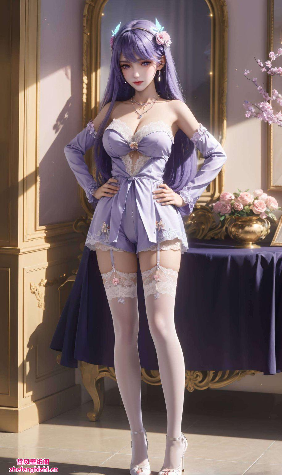 这款精选国漫女主AI壁纸让你在每一次解锁手机时