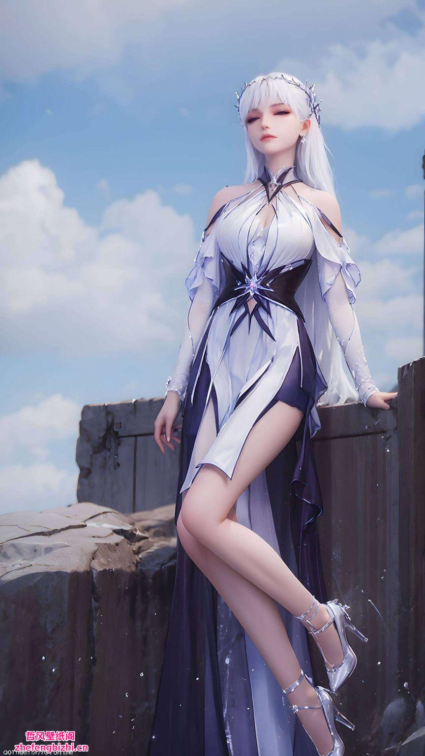 建筑平板AI特集国漫女神圣采儿与小舞