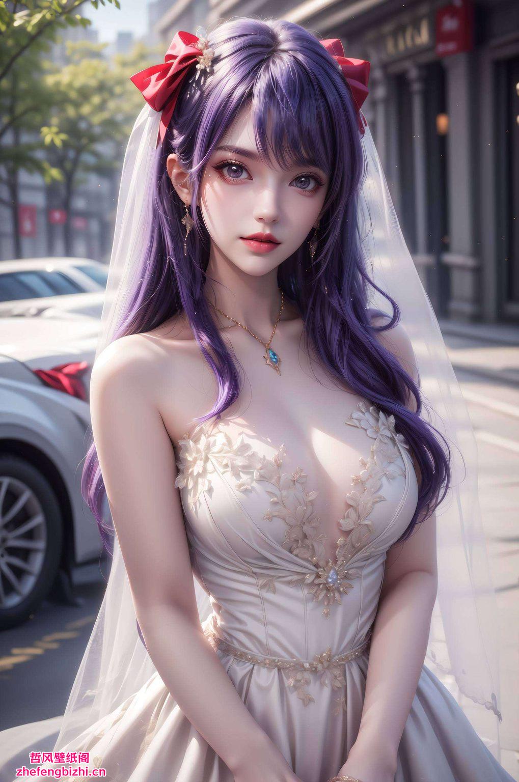 细腻的线条绘制出她那柔和而优雅的形象