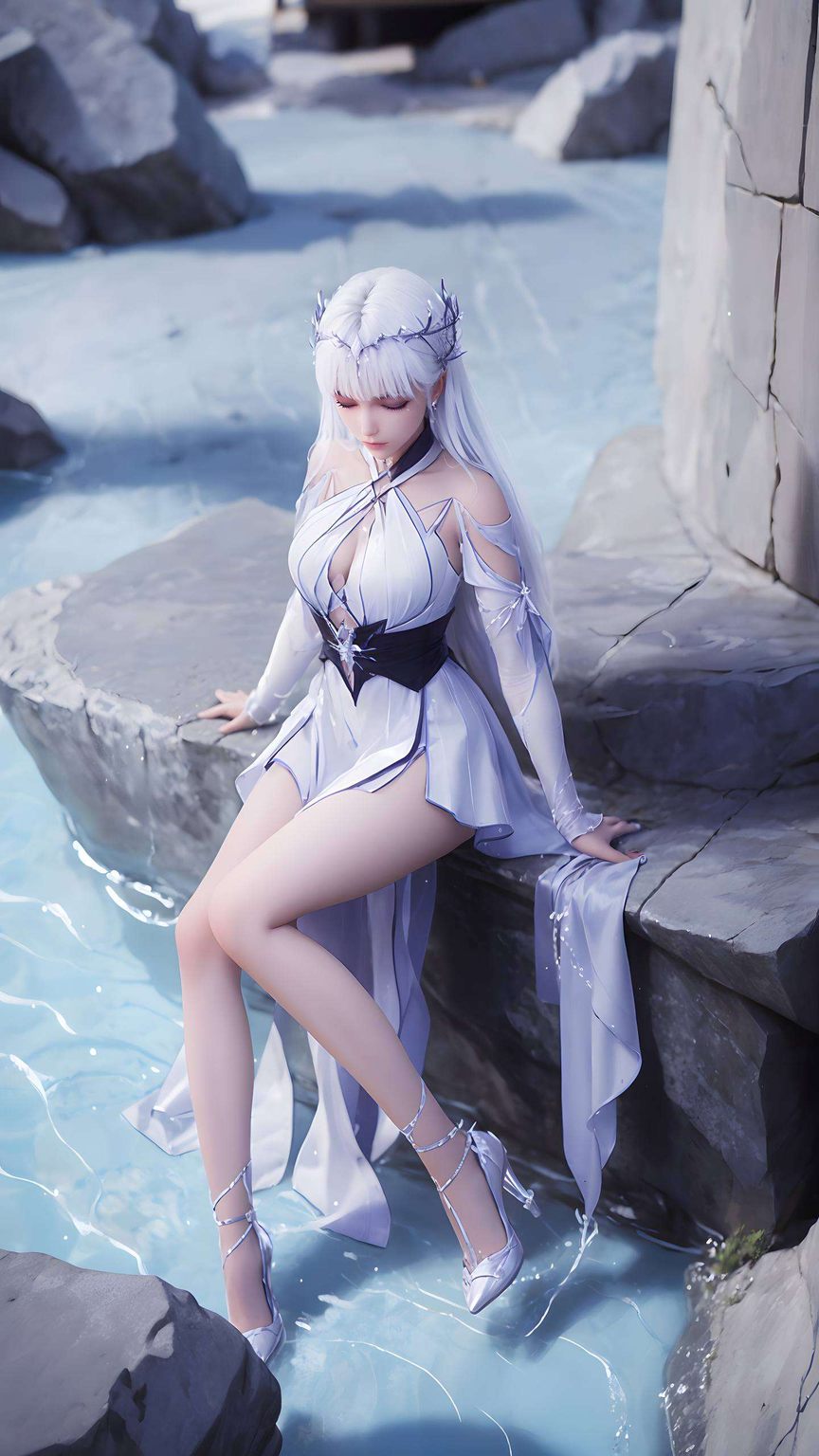 这款精心绘制的圣采儿壁纸为你的苹果宽屏带来视觉盛宴