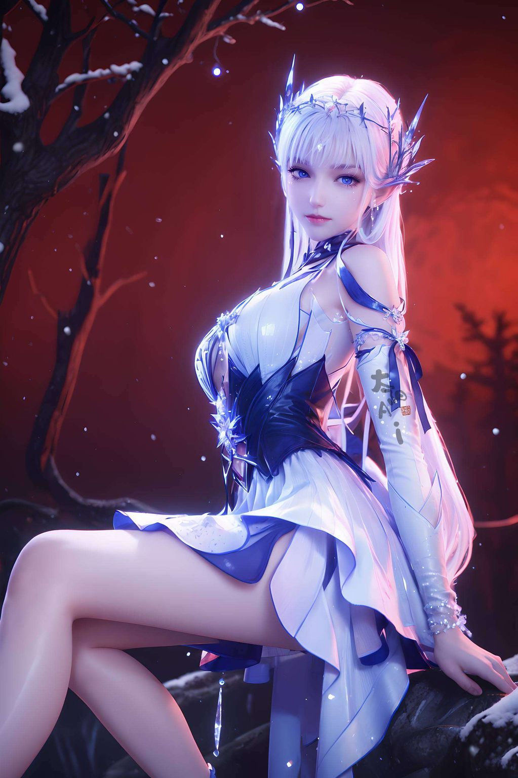 为你的桌面带来别样的国漫魅力圣采儿超美壁纸高清