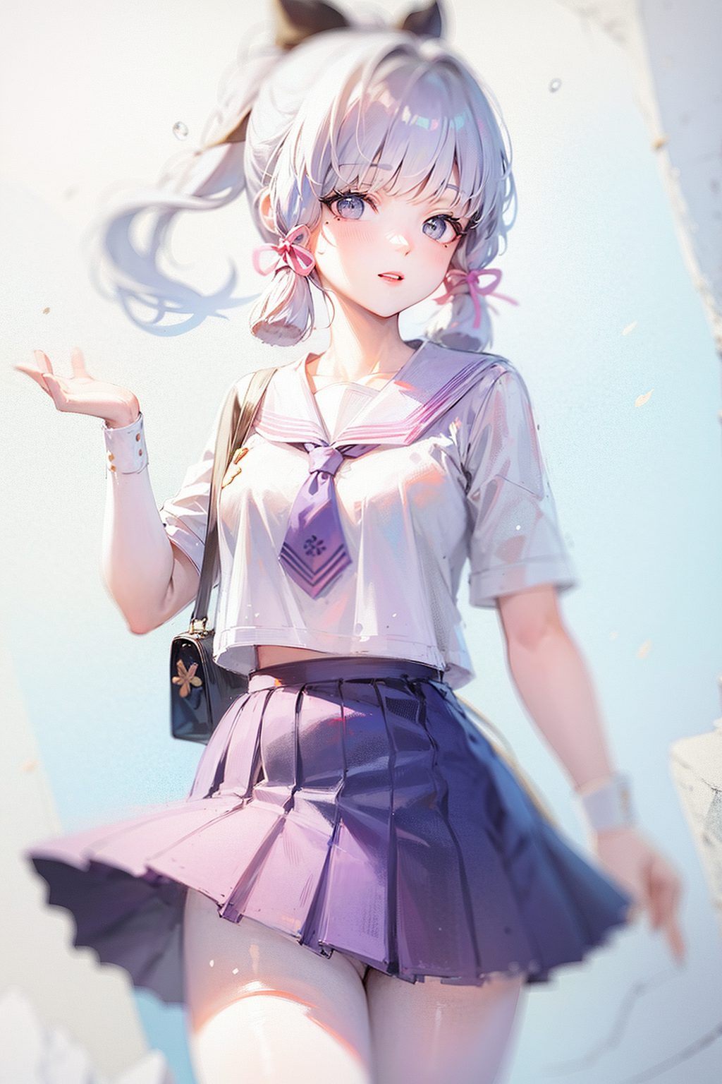 原神世界的冰霜美人神里凌华