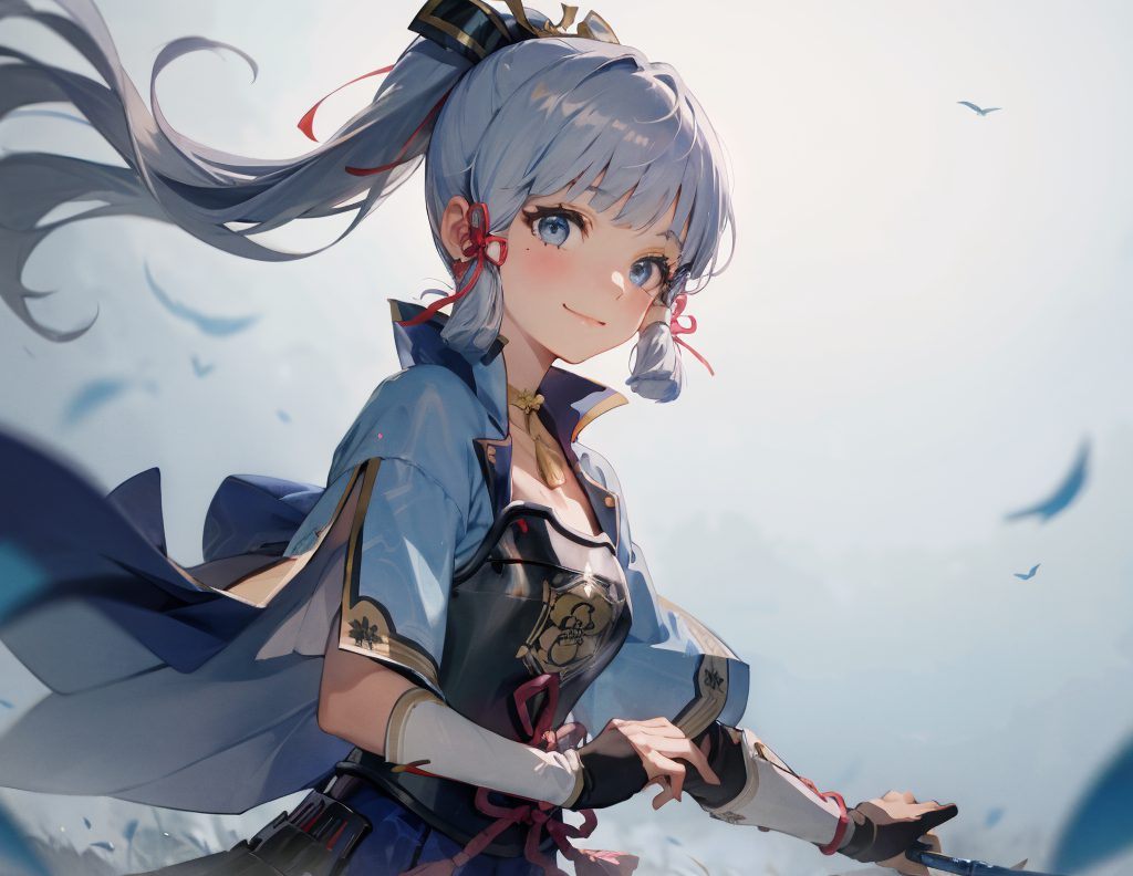 神里凌华可爱中带着国漫特有的韵味