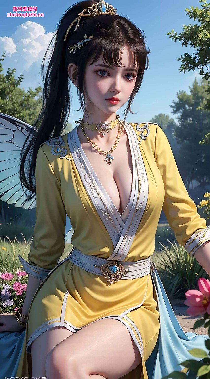 国漫美女司空千落穿上泳衣将国漫女神的可爱与魅力完美融合