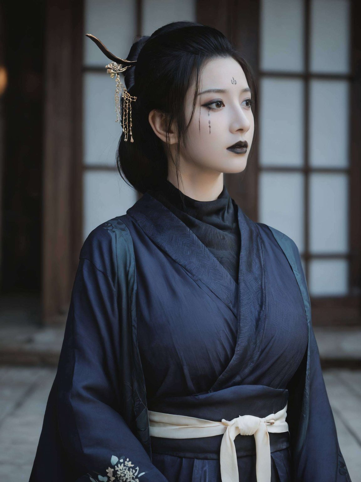 以AI国漫女生的抽象魅力为灵感融合安卓系统的流畅交互