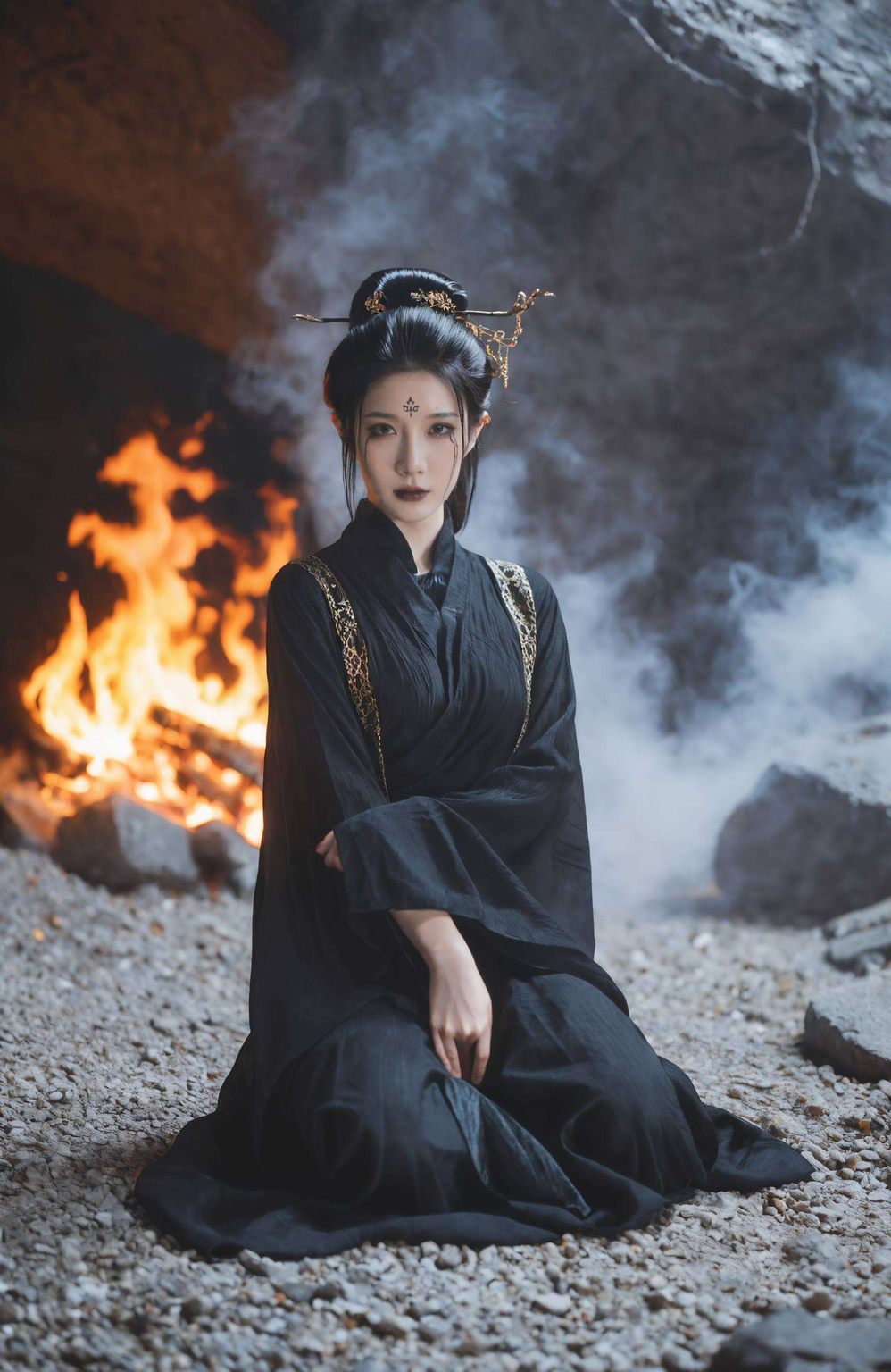 她的笑容犹如春日暖阳甜美可爱