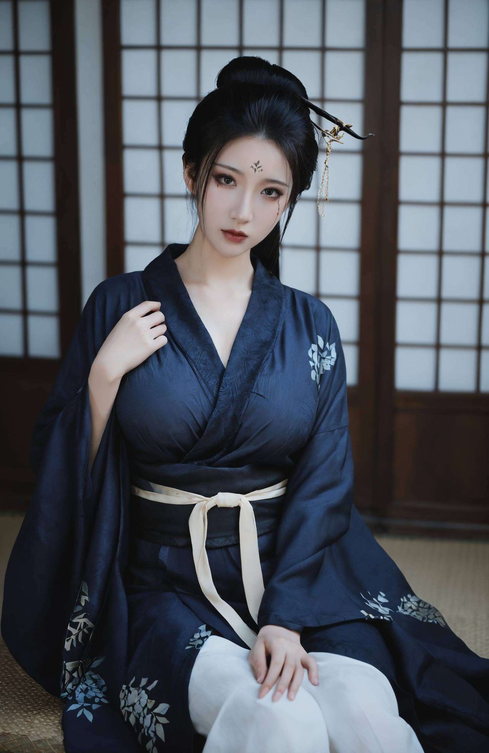 展现着AI女神的灵动与力量高清竖屏