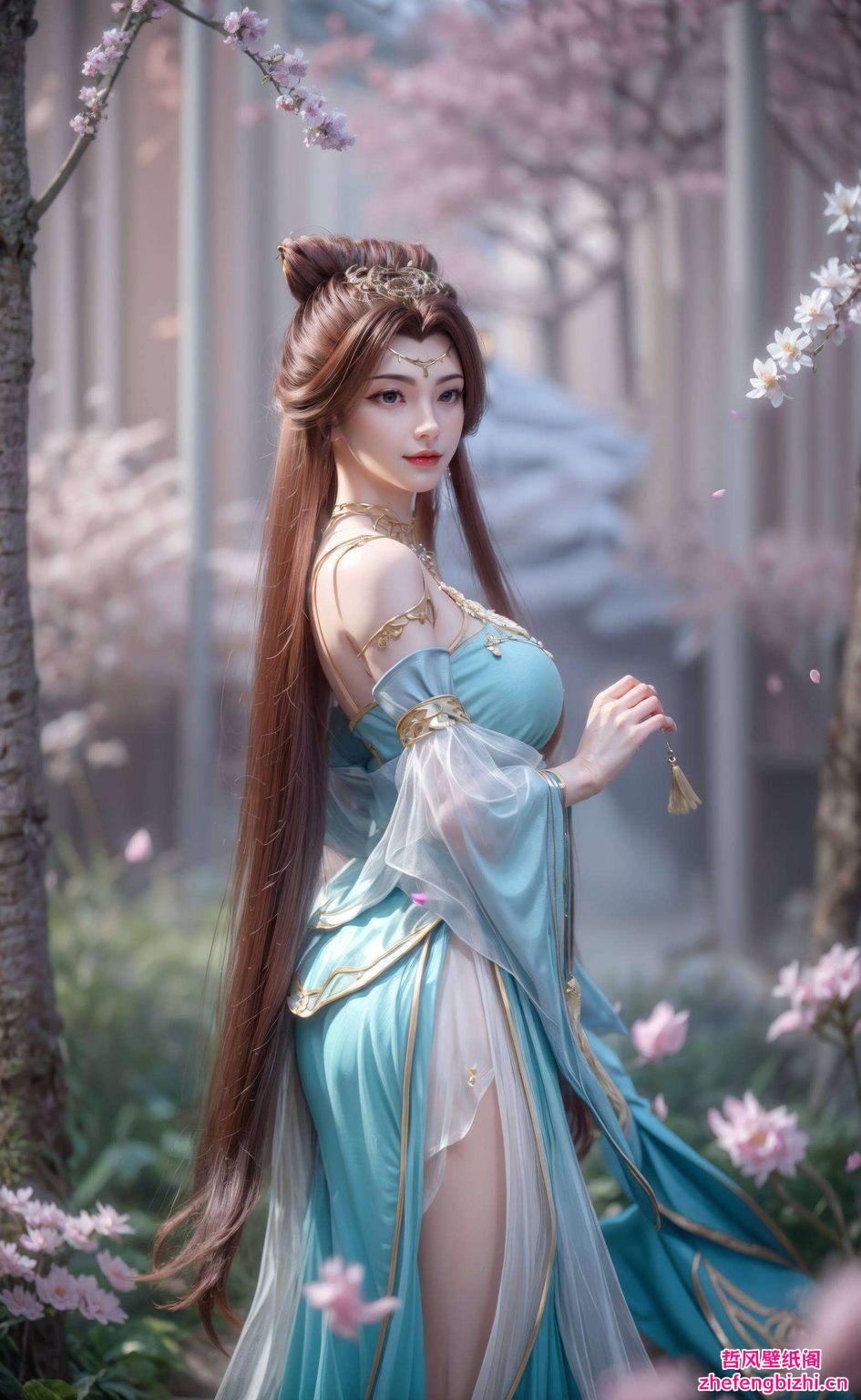 沉浸在她那如诗如画的意境中化作养眼的iPhone壁纸