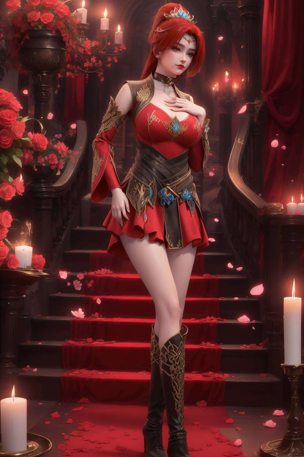 国漫女神唐火儿感受每一次滑动的惊艳