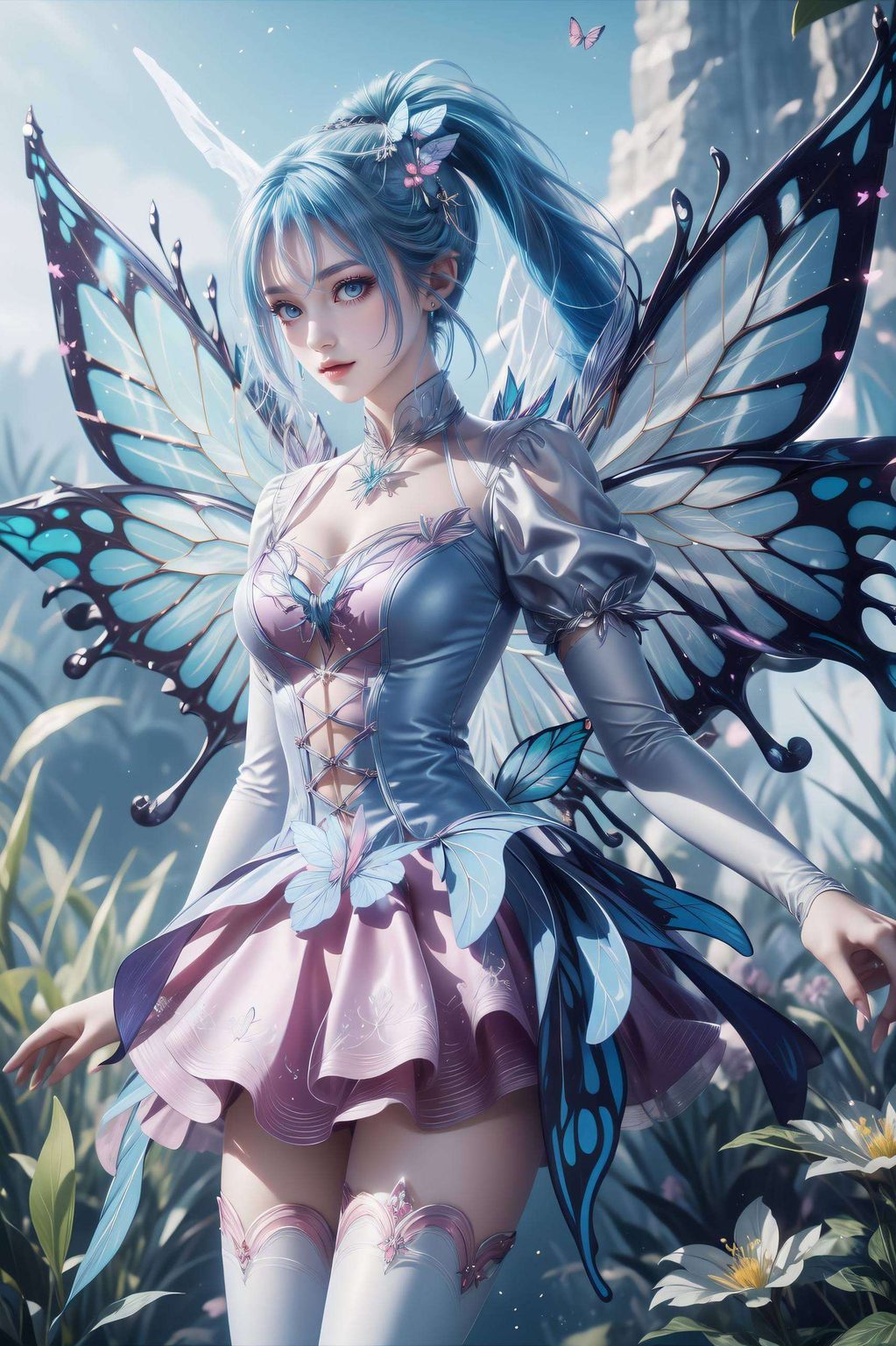 以国漫之光唐舞桐为灵感色彩斑斓