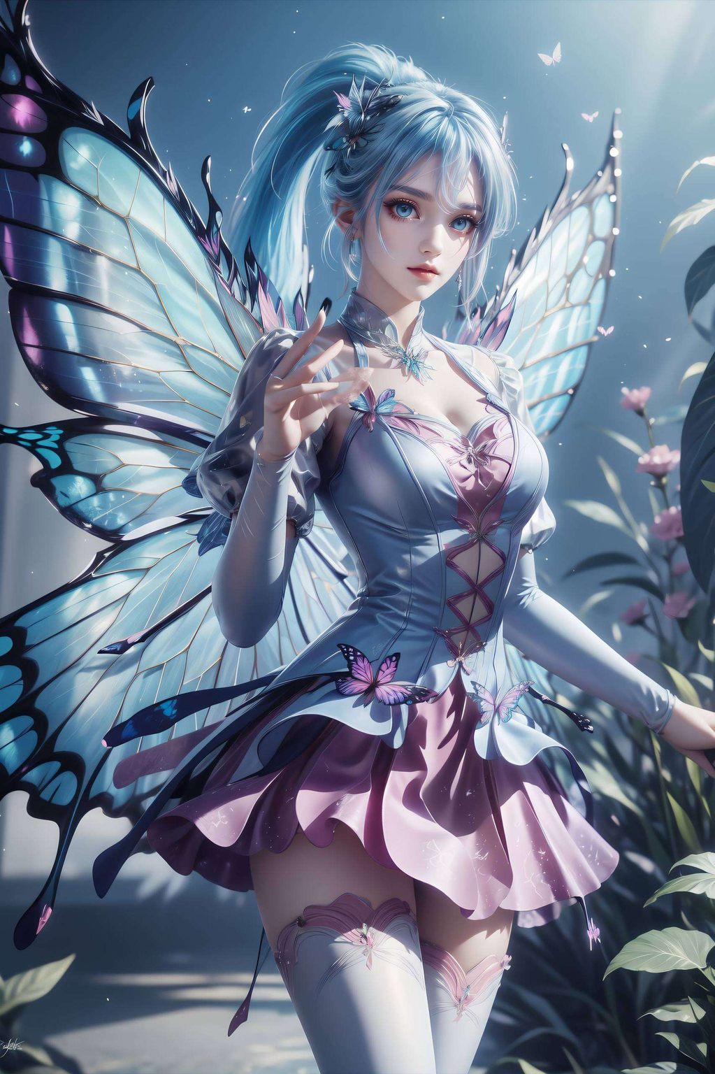 美得如同画中人这款超精致侘寂风格的4k高清国漫女神桌面壁纸